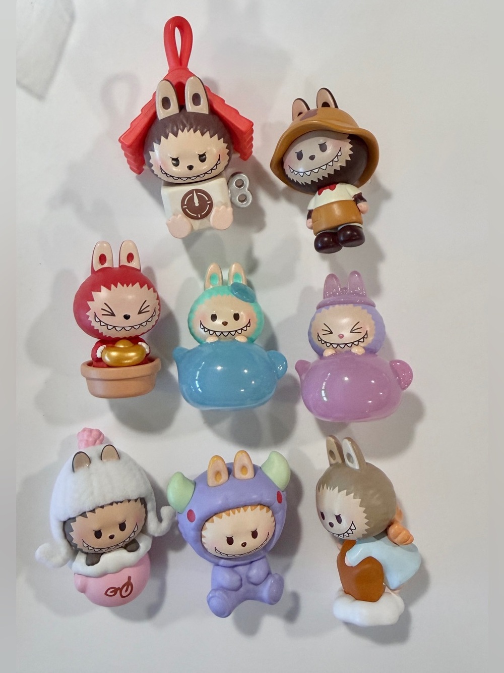 POP BEAN The Monsters Labubu bundle - 8 Beans